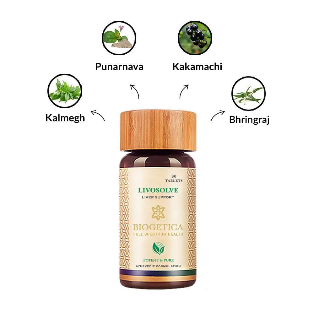 Biogetica Livosolve (Stabilizes Digestive- Liver Enzymes) | Grocsy