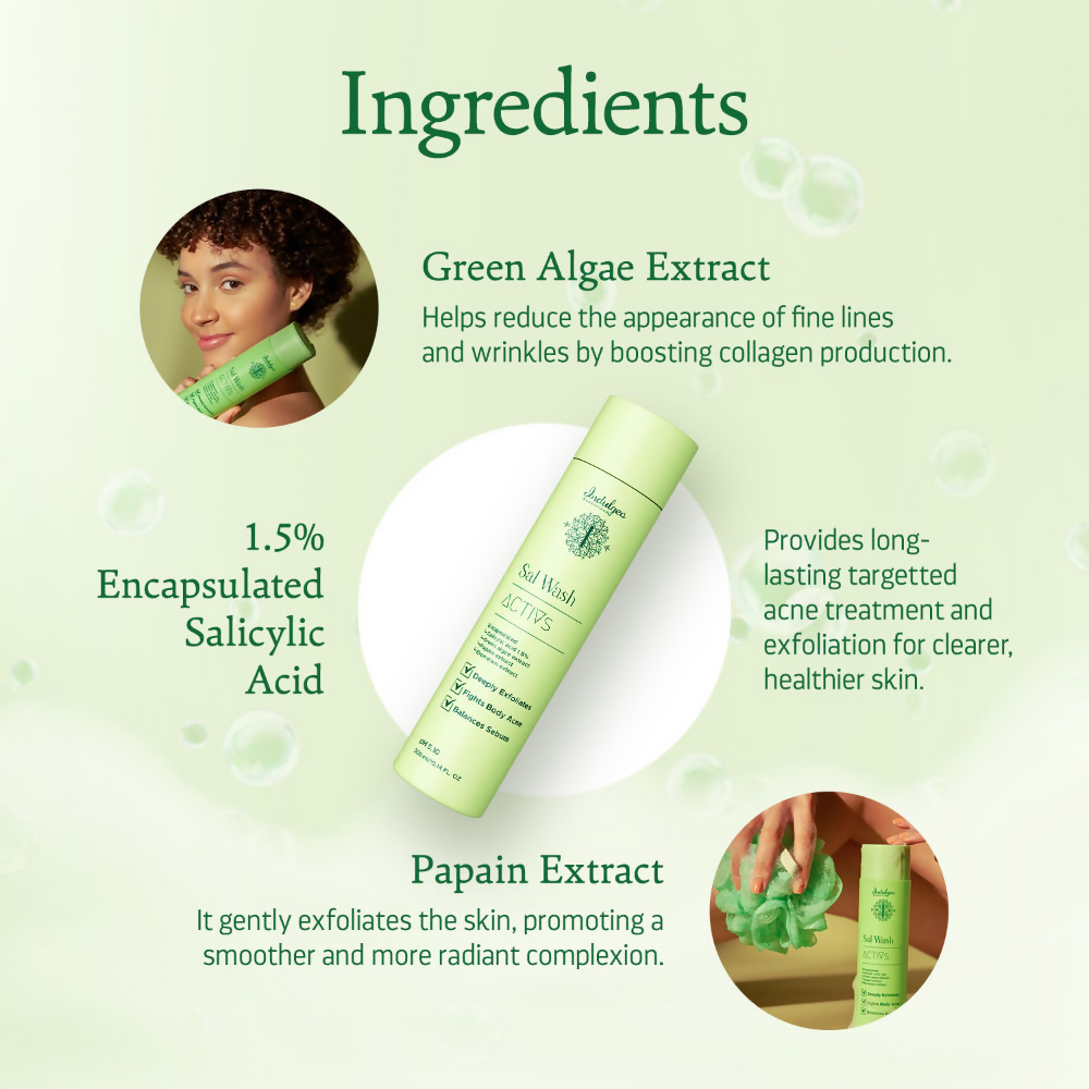 Indulgeo Essentials Sal Wash - Body Wash | Grocsy