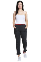 Asmaani Dark Grey color Hosiery Lower with Two Side Pockets. | Grocsy