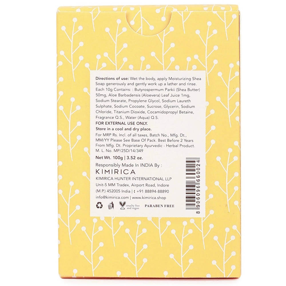 Kimirica Artisan Soap Lemon Shea | Grocsy