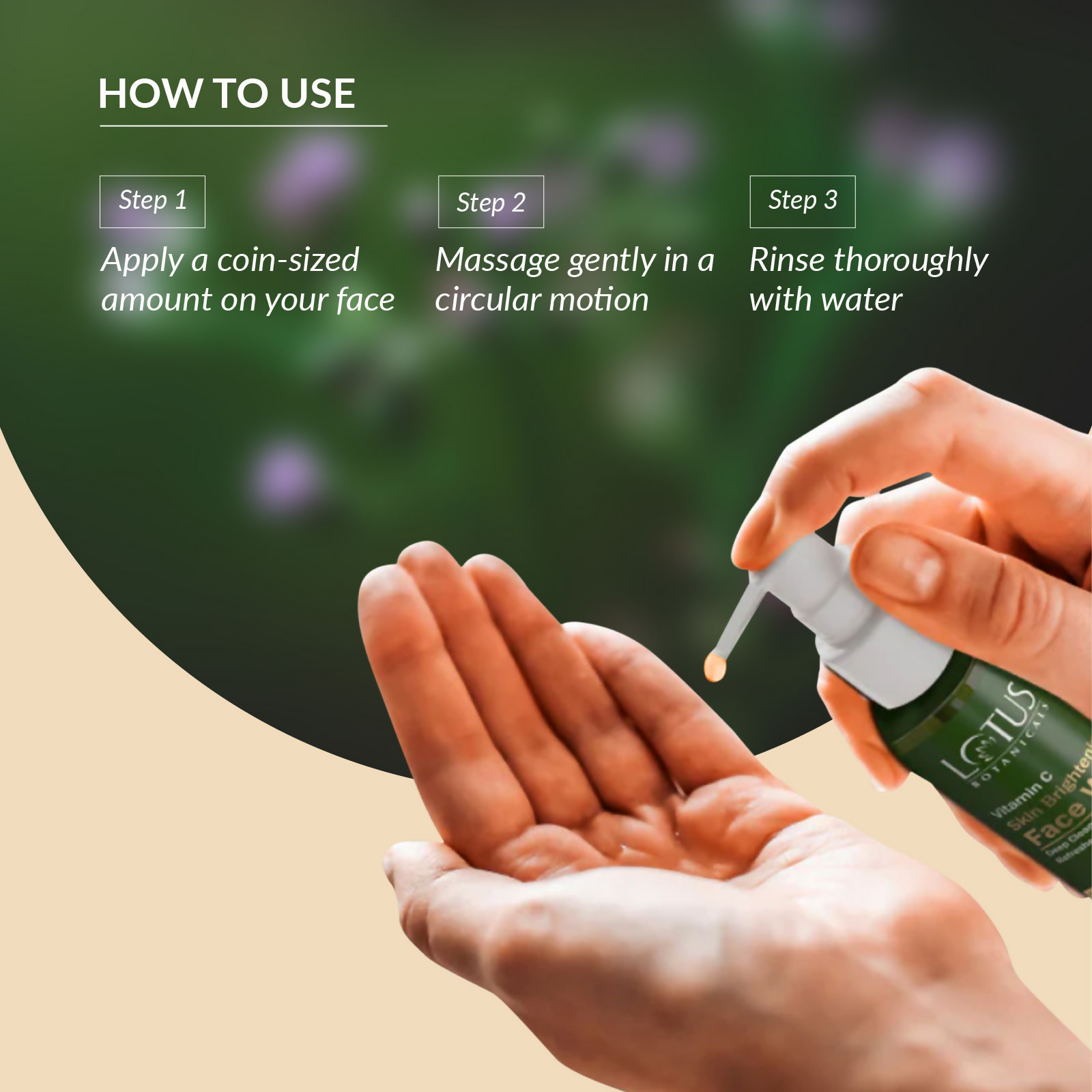 Lotus Botanicals Skin Brightening Face Wash | Grocsy