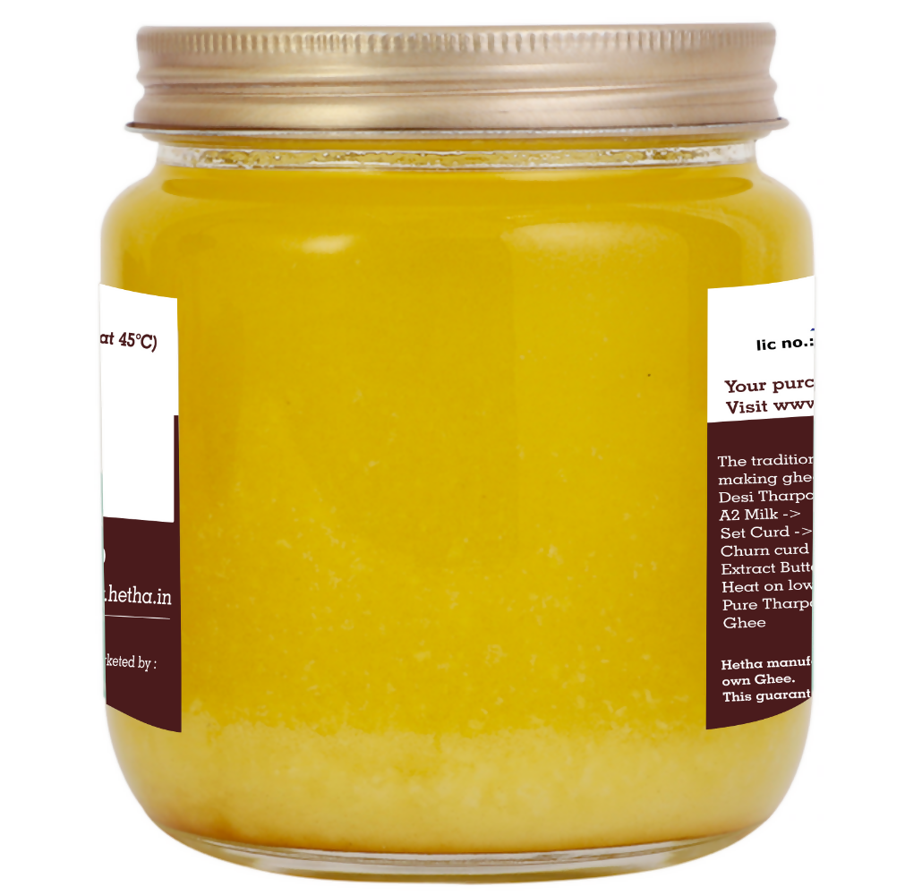 Hetha Tharparkar Cow A2 Cultured Bilona Ghee / A2 Ghee | Grocsy