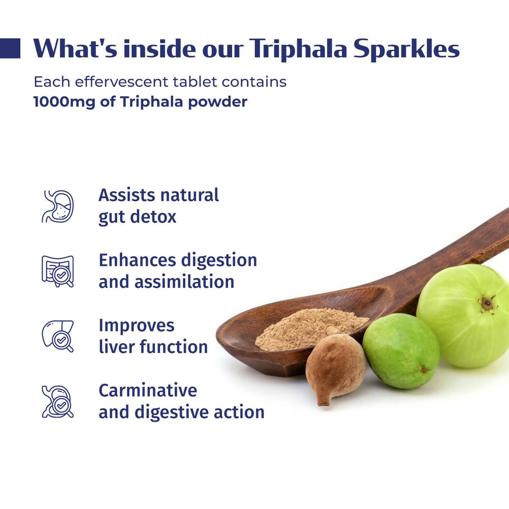 Kerala Ayurveda Triphala Sparkles Tablets | Grocsy