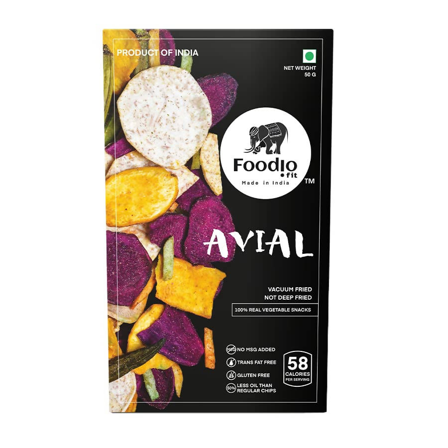 Foodio Avial Vacuum Fried Chips | Grocsy