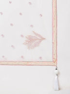 House of Panchhi Cream Net Sequinse Work Lehenga & Blouse with Dupatta | Grocsy