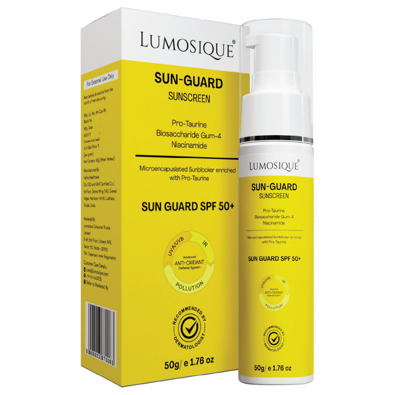 Lumosique Sun Guard Sunscreen Spf 50+ | Grocsy