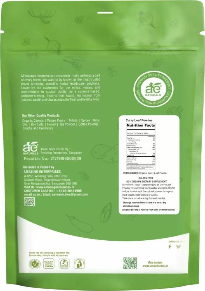 Ae Naturals Curry Leaf Powder | Grocsy