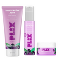 PLIX The Plant Fix Jamun Active Acne Regime With Cleanser, Toner & Moisturizer For Women & Men | Grocsy