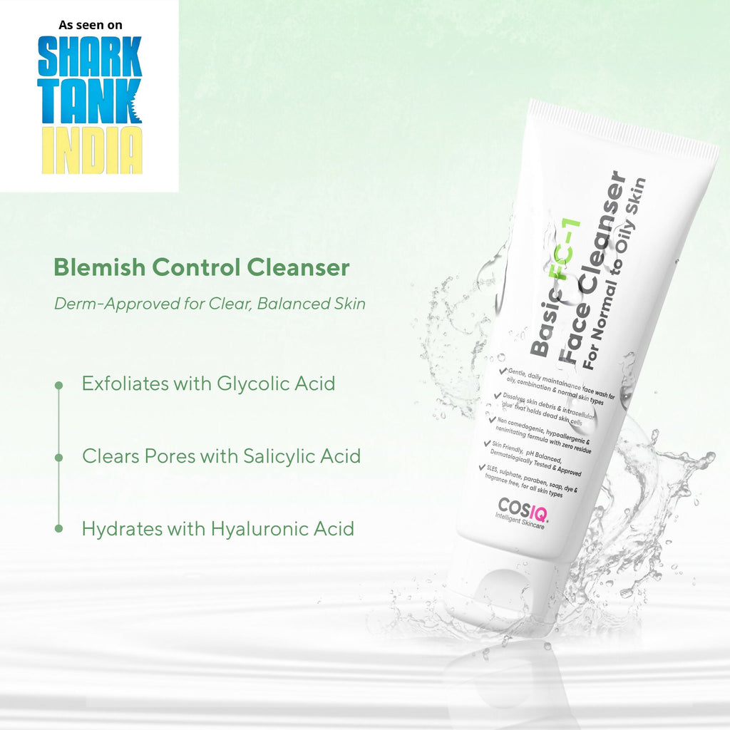 Cos-IQ FC-1 Face Cleanser for Oily Skin | Grocsy