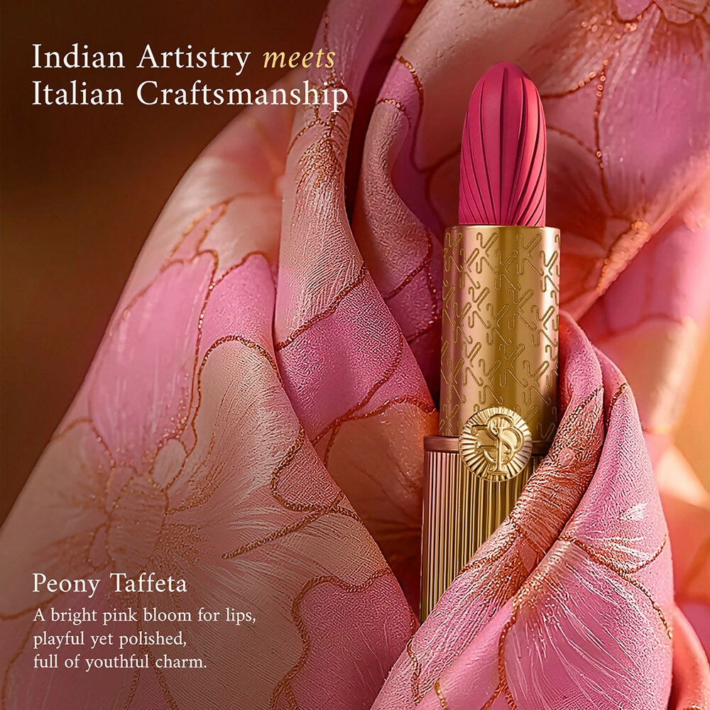 Kay Beauty x Falguni Shane Peacock Luxe Matte Lipstick - Peony Taffeta | Grocsy