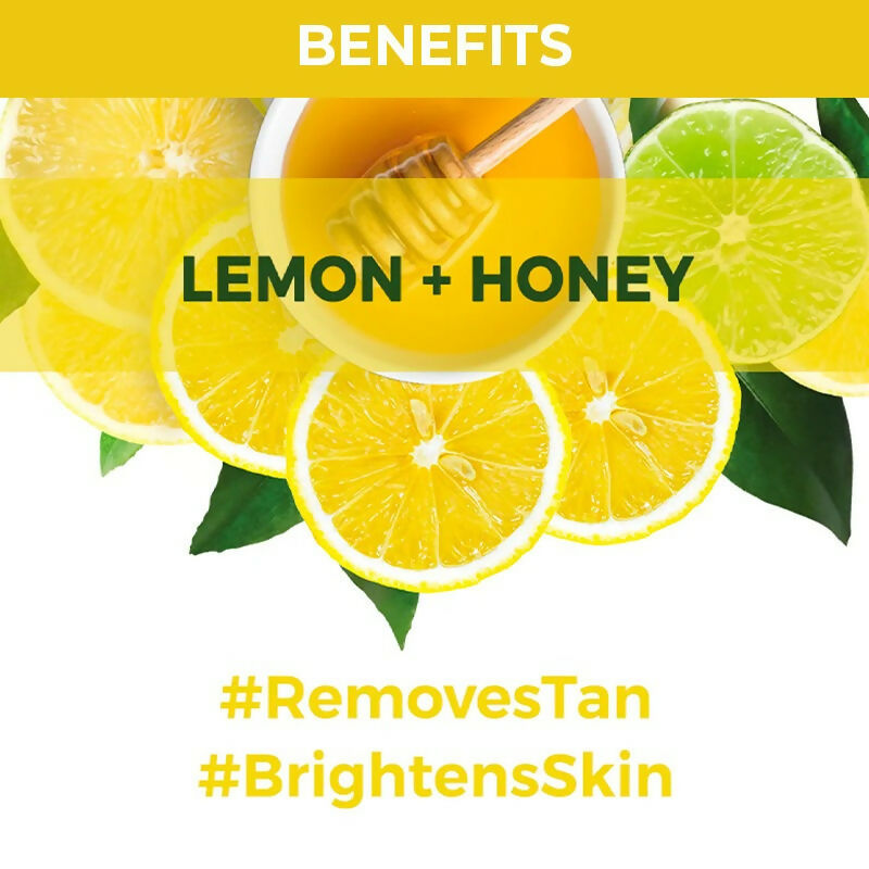 Nykaa Skin Secrets Indian Rituals Lemon + Honey Sheet Mask For Glowing & Clear Skin | Grocsy