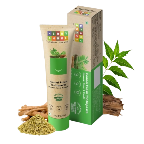 Herby Angel Baby Toothpaste For Strong Teeth | Grocsy