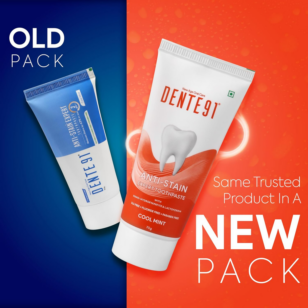 Dente91 Anti-Stain Expert Toothpaste For Stain Removal &Teeth Whitening | Grocsy