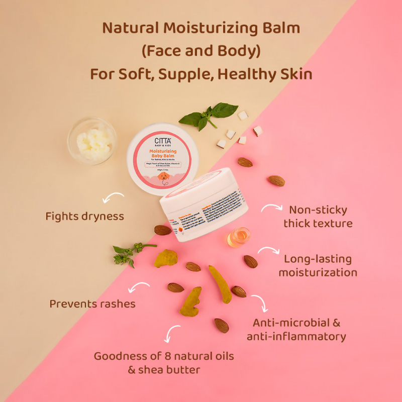 Citta Baby & Kids Moisturizing Baby Balm For Babies Kids & Adults | Grocsy