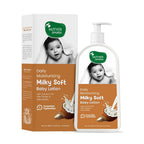 Mother Sparsh Milky Soft Baby Lotion With Milk Protein, Coconut Oil & Shea Butter For 24Hrs Moisturization | Grocsy