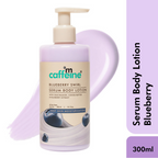 mCaffeine Blueberry Swirl Serum Body Lotion 72 hrs Deep Moisturization With Niacinamide | Grocsy