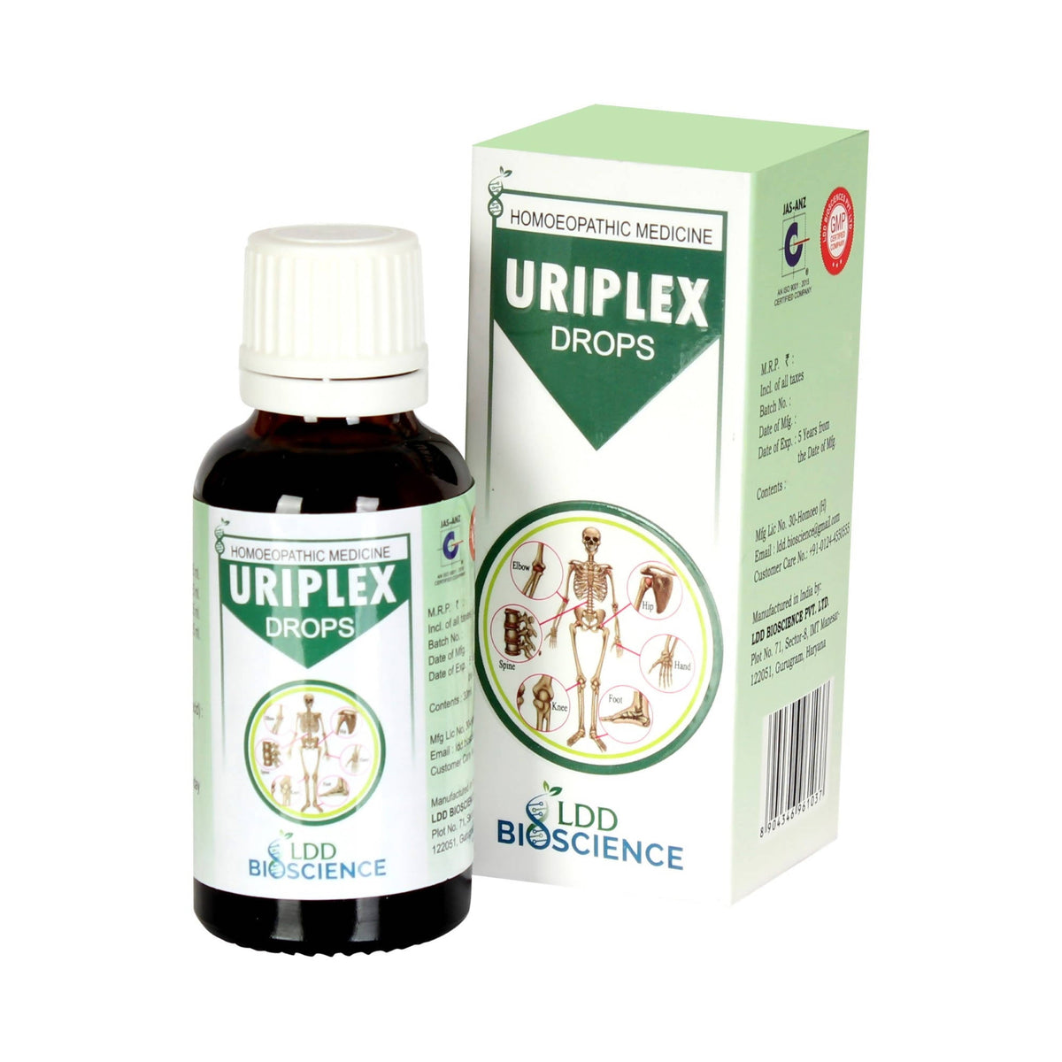 LDD Bioscience Homeopathy Uriplex Drops | Grocsy