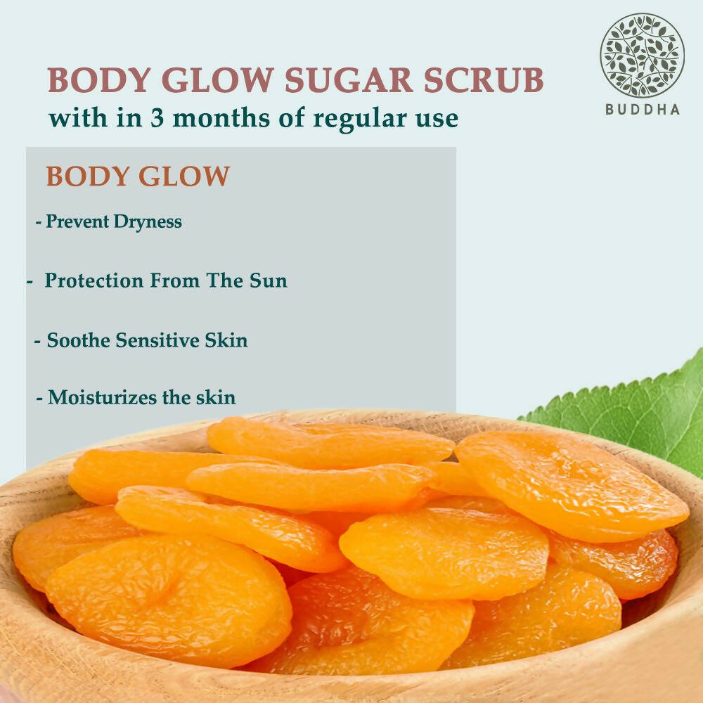 Buddha Natural Body Glow Sugar Scrub | Grocsy