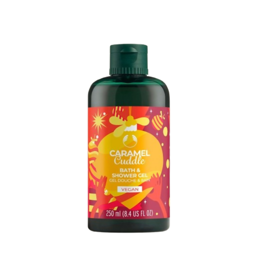 The Body Shop Caramel Cuddle Bath & Shower Gel | Grocsy