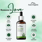Aravi Organic Tea Tree Essential Oil | Grocsy