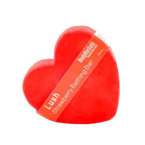 Bodyherbals Lush Strawberry Bathing Bar | Grocsy