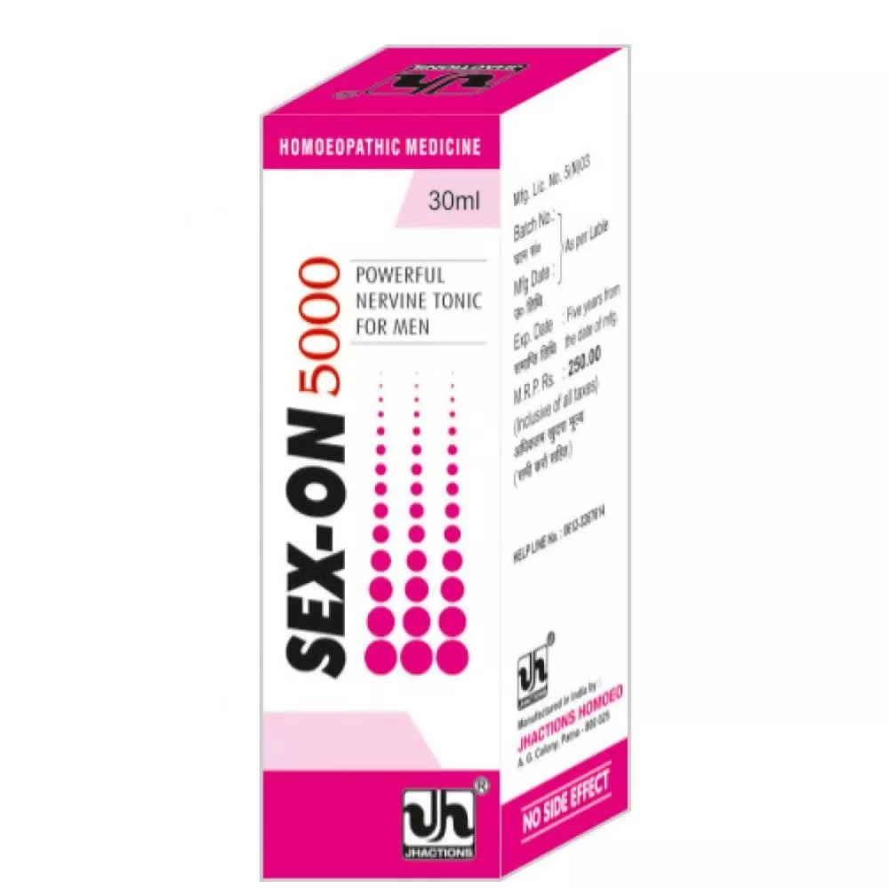 Jhactions Homeopathy Sex-On 5000 Drops | Grocsy