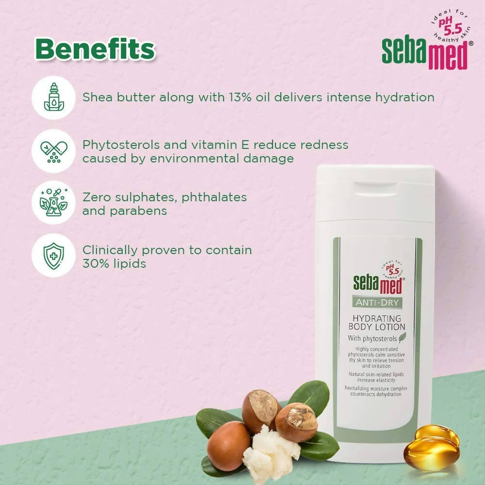 Sebamed Anti-Dry Hydrating Body Lotion | Grocsy
