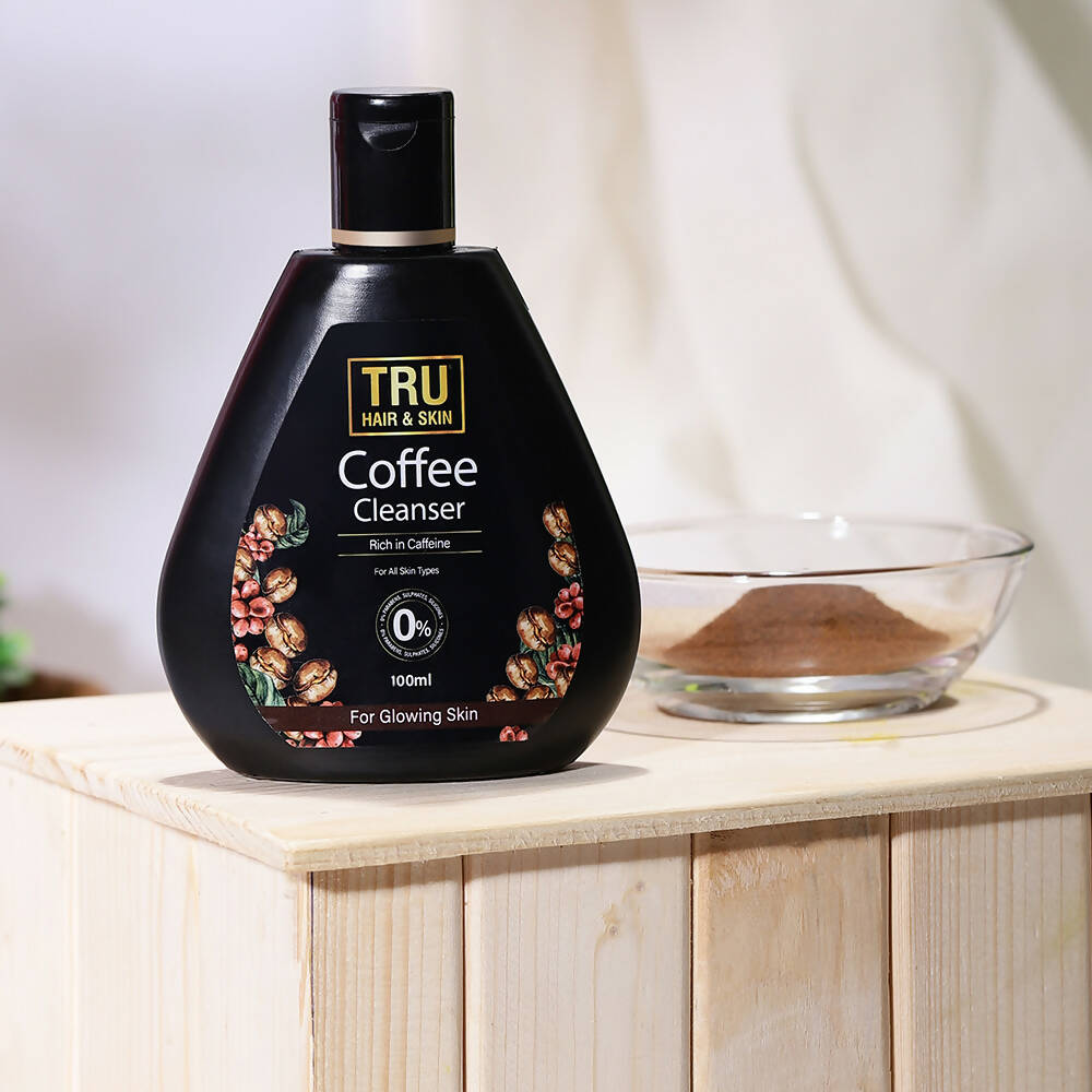 Tru Hair & Skin Coffee & Hyaluronic Acid Face Cleanser | Grocsy
