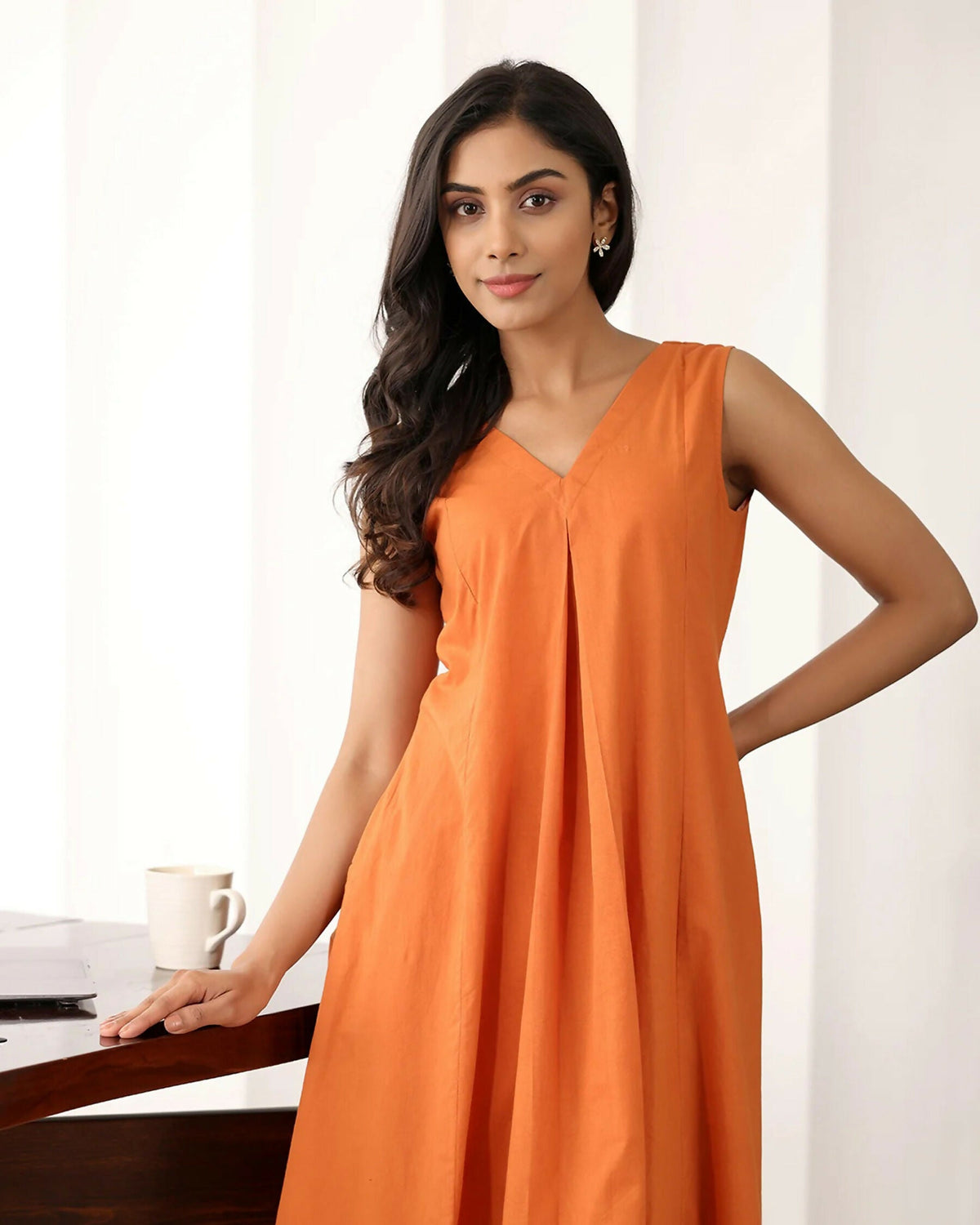 Aayaa Designer Pure Cotton 2 Piece Set Kurti & Set | Grocsy