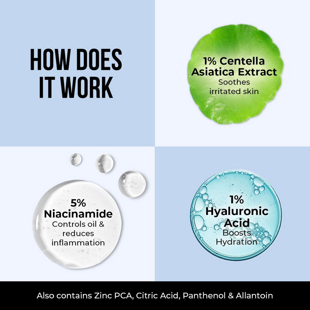 Dr. Sheth's Centella & Niacinamide Moisturizing Cream | Grocsy