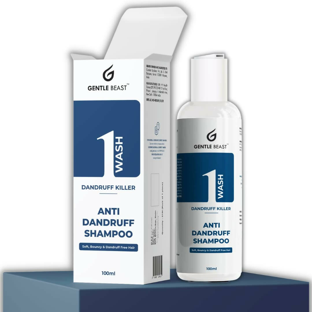 Gentle Beast 1 Wash Anti Dandruff Shampoo | Grocsy