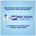 Nivea Milk Delights Turmeric Face Wash For Acne Prone Skin | Grocsy