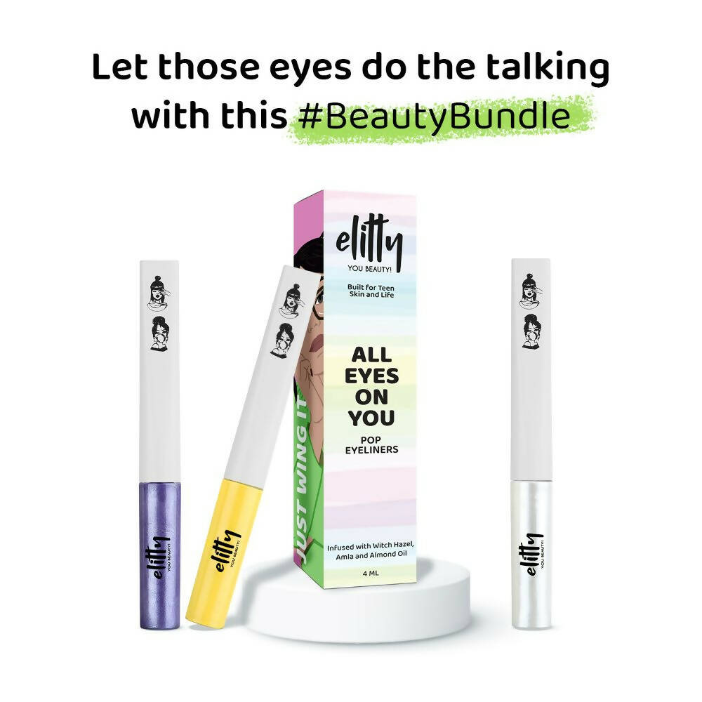Elitty Eye Gotta Feeling Daylight Pop Color Eyeliner Combo | Grocsy