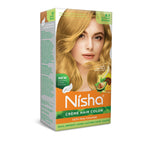 Nisha Creme Hair Color for Women - Golden Blonde | Grocsy