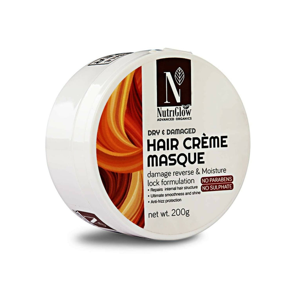 NutriGlow Advanced Organics Hair Crème Mask | Grocsy