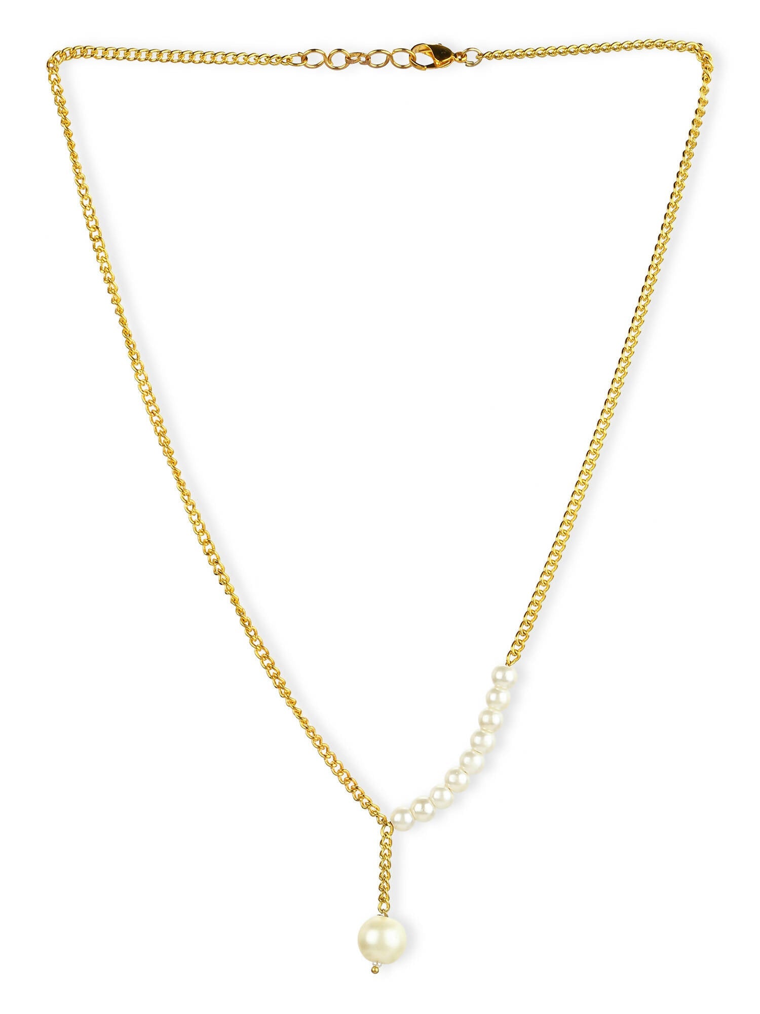 Women's Gold-Polished Chain - Ruby Raang | Grocsy