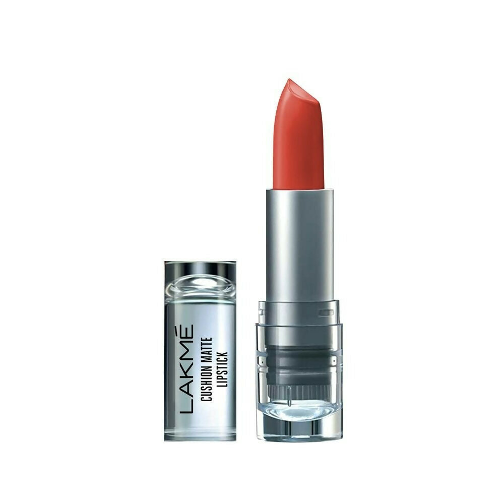Lakme Cushion Matte Lipstick - Brown Chili | Grocsy