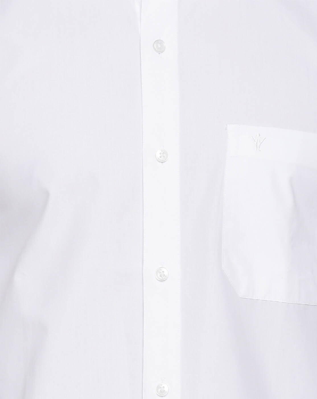 Ramraj Cotton Mens Half Sleeve Formal 100 % Cotton White Shirt | Grocsy