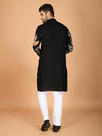 Vastranavya Exclusive Wedding Wear Viscose Rayon Thread Embroidered Work Kurta | Grocsy