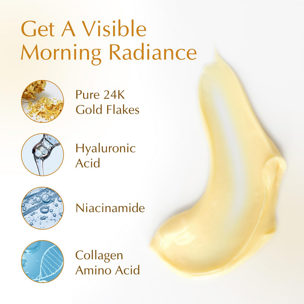 Bio Essence 24K Gold Radiance Face Cleanser, Niacinamide Face Wash | Grocsy