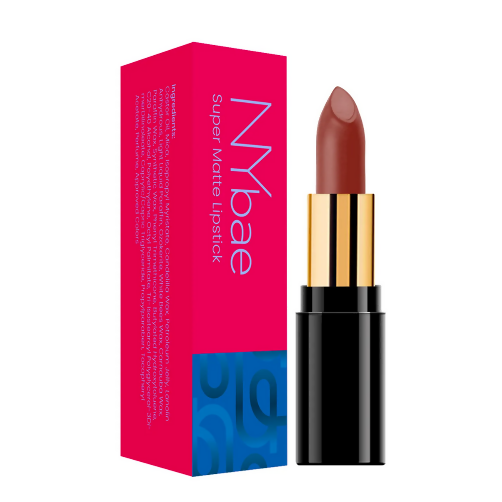 NY Bae Super Matte Lipstick - Peppy Pearson 1 | Grocsy