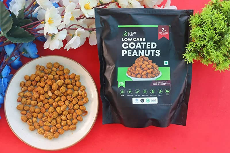 Green Sun Low Carb Coated Peanuts | Grocsy