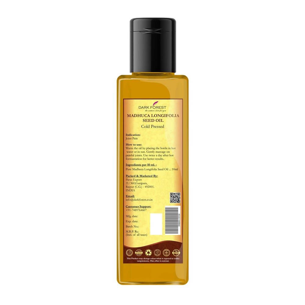 Dark Forest Cold Pressed Madhuca Longifolia Seed Oil | Grocsy