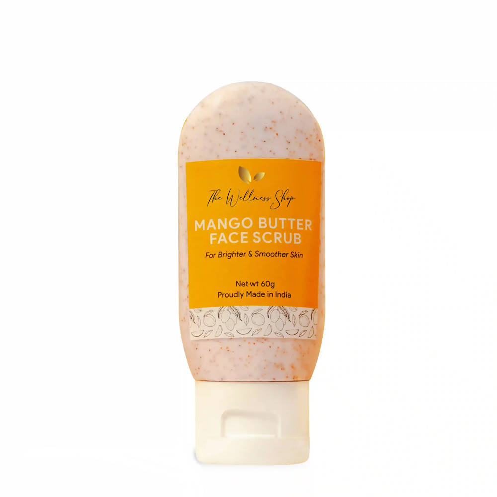 The Wellness Shop Mango Butter Face Scrub | Grocsy