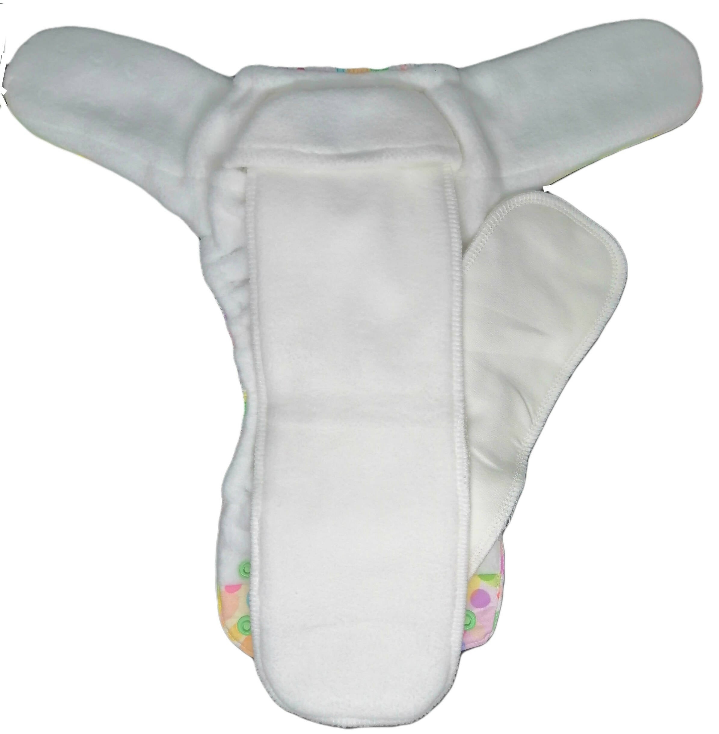 Kindermum Nano Aio Cloth Diaper With 2 Organic Cotton Inserts- Vacation For Kids | Grocsy