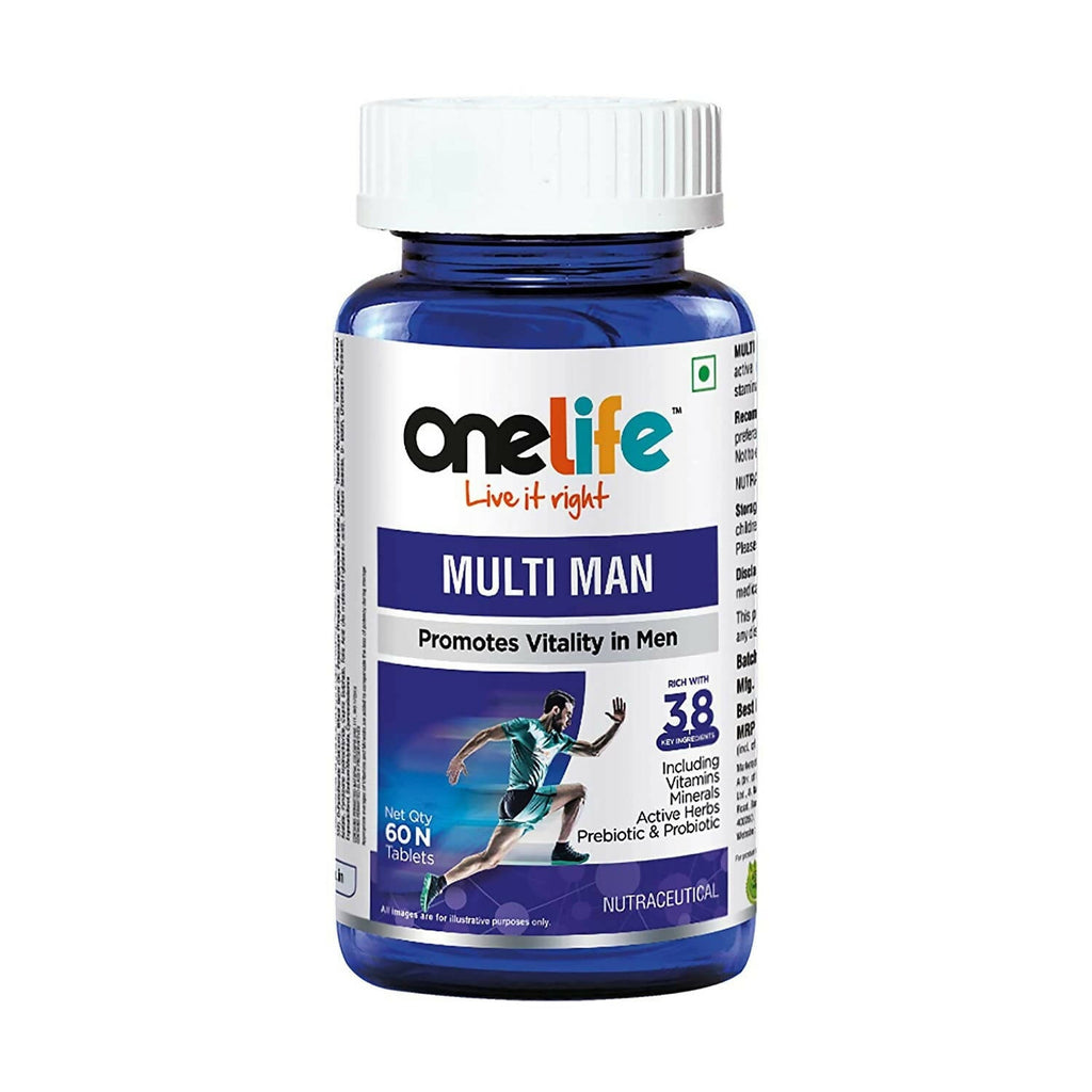 Onelife Multi Vitamin For Men Tablets | Grocsy