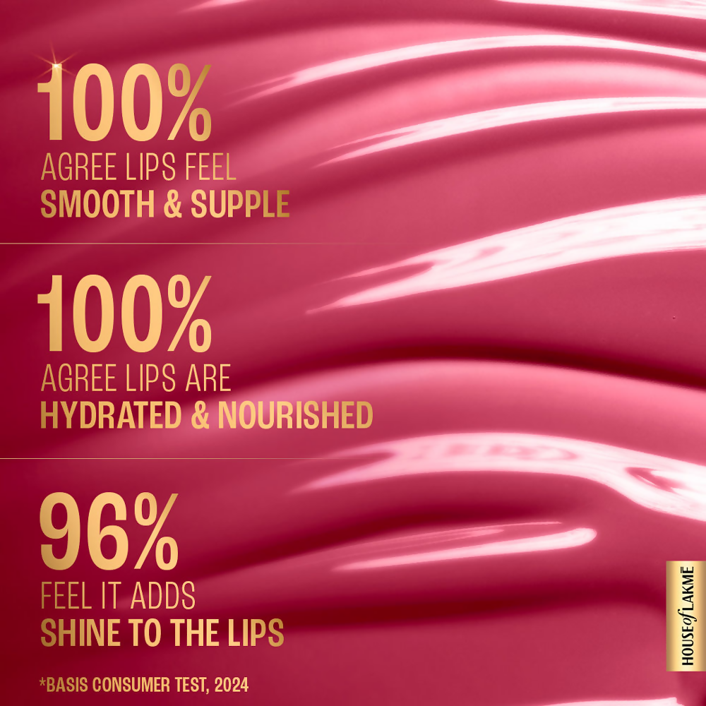 Lakme Superglow Vit C Gloss - Hotpink | Grocsy