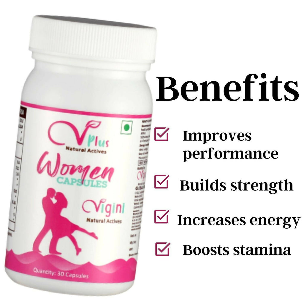 Vigini Natural Actives Performance Women Capsules | Grocsy