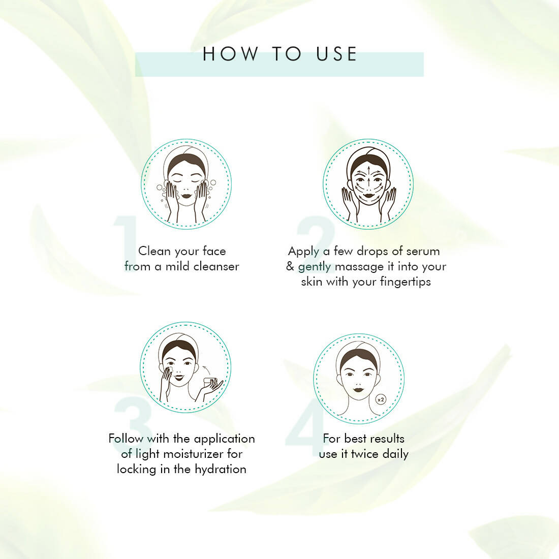 mCaffeine Vitamin C & Green Tea Face Serum with Hyaluronic Acid | Grocsy