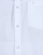 Ramraj Cotton Mens 100% Cotton Half Sleeve White Shirt | Grocsy